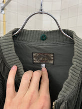 Load image into Gallery viewer, 1990s Armani Modular Hunting Jacket with Green Corduroy Base and Quilted Nylon Sleeves - Size L