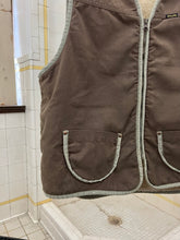 Load image into Gallery viewer, 1980s Diesel Brown Fleece-Lined Hunting Vest - Size XL
