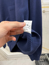 Load image into Gallery viewer, 1990s Issey Miyake Quarter Button Sweater with Twill Trim - Size M