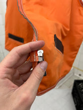 Load image into Gallery viewer, 1980s Diesel Fleece-Lined Orange Nylon Vest - Size L
