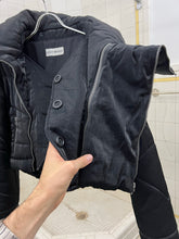 Load image into Gallery viewer, aw1993 Issey Miyake High Neck Puffer Jacket with Double Zippers and Faux Layer - Size M