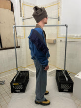 Load image into Gallery viewer, 1980s Marithe Francois Girbaud x Closed Blue Faux Layered Padded Military Bomber - Size L