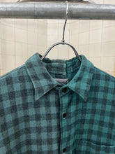 Load image into Gallery viewer, 2000 Comme des Garcons Homme Split Plaid Flannel Shirt - Size M