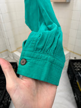 Load image into Gallery viewer, ss1995 Issey Miyake Oversized Teal Object Dyed Shirt - Size XL