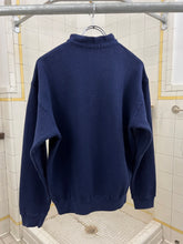 Load image into Gallery viewer, 1990s Issey Miyake Quarter Button Sweater with Twill Trim - Size M