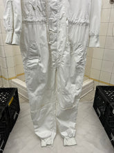 Load image into Gallery viewer, 1980s Katharine Hamnett White Cargo Flight Suit - Size OS
