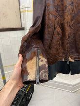 Load image into Gallery viewer, aw2002 Yohji Yamamoto Calf Skin Fur Rider Jacket - Size M 