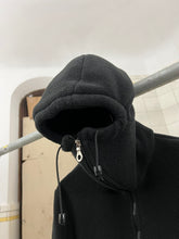 Load image into Gallery viewer, 1990s Vexed Generation Black Ninja Hooded Fleece Jacket - Size XL