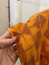 Load image into Gallery viewer, 1980s Marithe Francois Girbaud x Maillaparty Cropped Patterned Mesh Tank - Size M