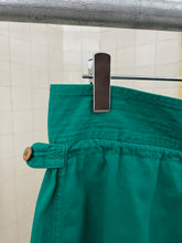 Load image into Gallery viewer, 1980s Marithe Francois Girbaud x Closed Emerald Green Double Waistband Trousers with Drawstrings - Size M