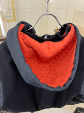Load image into Gallery viewer, aw1983 Armani Navy Wooden Toggle Closure Bomber with Removable Hood - Size M
