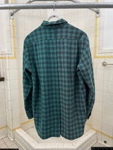Load image into Gallery viewer, 2000 Comme des Garcons Homme Split Plaid Flannel Shirt - Size M