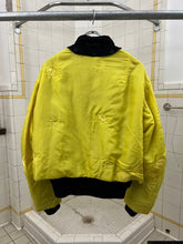 Load image into Gallery viewer, ss1993 Yohji Yamamoto Reversible Blouson with Yellow Lining and Embroidery - Size M