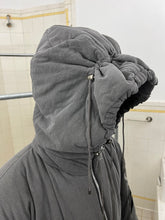Load image into Gallery viewer, 1990s Issey Miyake Hooded Puffer Coat with Embroidered Sleeves - Size L