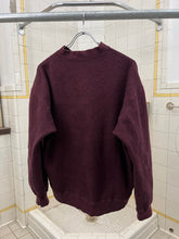 Load image into Gallery viewer, 1980s Issey Miyake Red Henley Sweater - Size M
