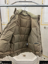 Load image into Gallery viewer, Late 1990s Mandarina Duck Khaki Down Jacket with Packable Hood - Size L