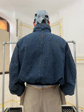 Load image into Gallery viewer, 1980s Katharine Hamnett Padded Denim Double Breasted Bomber - Size OS