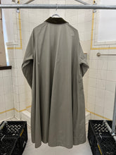 Load image into Gallery viewer, 1980s Katharine Hamnett Padded Iridescent Double Breasted Trench Coat - Size M