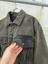 Load image into Gallery viewer, 1990s Armani Faded Padded Denim Trucker Jacket - Size L
