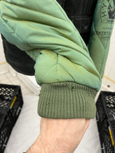 Load image into Gallery viewer, 1990s Armani Modular Hunting Jacket with Green Corduroy Base and Quilted Nylon Sleeves - Size L