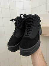 Load image into Gallery viewer, ss1998 Issey Miyake Futuristic Black Platform High Trainers - Size 6 US (22.5cm)