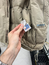 Load image into Gallery viewer, Late 1990s Mandarina Duck Khaki Down Jacket with Packable Hood - Size L
