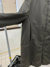 Load image into Gallery viewer, 2000s Mandarina Duck Green Metallic Hooded Matrix Jacket - Size XL