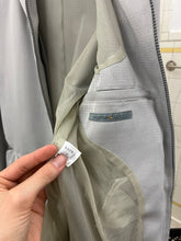 Load image into Gallery viewer, Late 1990s Mandarina Duck Light Grey Egg Cell Hooded Jacket - Size S