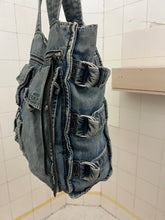 Load image into Gallery viewer, 2004 Junya Watanabe Multi-Pocket Denim Tote Bag - Size OS
