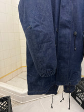 Load image into Gallery viewer, 1990s Mickey Brazil Hooded Denim Parka - Size L