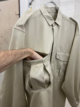 Load image into Gallery viewer, 1980s Marithe Francois Girbaud x Closed Beige Oversized Military Shirt - Size XXL
