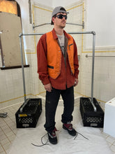 Load image into Gallery viewer, 1980s Diesel Fleece-Lined Orange Nylon Vest - Size L