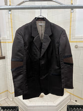 Load image into Gallery viewer, ss1996 Issey Miyake Brown Nylon Futuristic Blazer with Ribbed Panels - Size L
