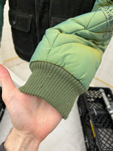 Load image into Gallery viewer, 1990s Armani Modular Hunting Jacket with Green Corduroy Base and Quilted Nylon Sleeves - Size L