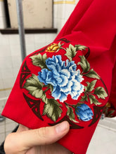 Load image into Gallery viewer, ss1996 Yohji Yamamoto Floral Red Work Jacket - Size M