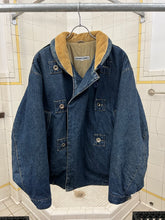 Load image into Gallery viewer, 1980s Katharine Hamnett Padded Denim Double Breasted Bomber - Size OS
