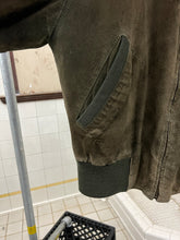 Load image into Gallery viewer, 1990s Katharine Hamnett Leather Bomber Jacket - Size M