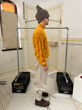 Load image into Gallery viewer, 1980s Issey Miyake Yellow 3D Knit Sweater - Size M