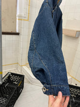 Load image into Gallery viewer, 1980s Katharine Hamnett Padded Denim Double Breasted Bomber - Size OS