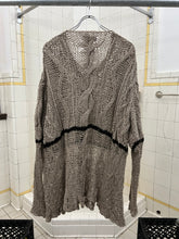 Load image into Gallery viewer, ss1996 Yohji Yamamoto Woven Cableknit Sweater - Size XL