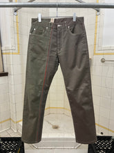 Load image into Gallery viewer, 2000s Comme des Garcons Homme Reconstructed Split Khaki Trousers - Size M