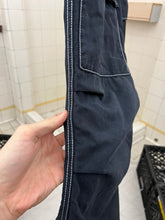 Load image into Gallery viewer, ss2007 Issey Miyake Washed Dark Blue Cargos with Contrast Stitching - Size M