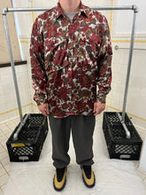 Load image into Gallery viewer, 1980s Katharine Hamnett Oversized Red Floral Cargo Shirt - Size OS