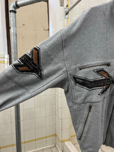 Load image into Gallery viewer, 1980s Issey Miyake Fullzip Airplane Graphic Sweatshirt - Size L