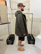 Load image into Gallery viewer, 2000s Mandarina Duck Green Metallic Hooded Matrix Jacket - Size XL