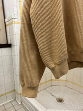Load image into Gallery viewer, 1990s Issey Miyake Quarter Button Sweater with Twill Trim - Size M