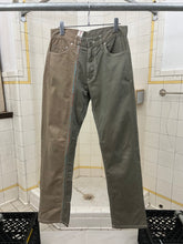 Load image into Gallery viewer, 2000s Comme des Garcons Homme Reconstructed Split Khaki Trousers - Size S