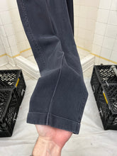 Load image into Gallery viewer, 1980s Katharine Hamnett Black Center Seamed Tapered Trousers - Size L