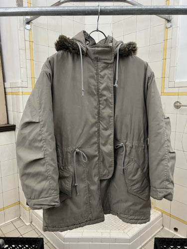 1980s Armani Parka with Removable Hood - Size L