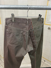 Load image into Gallery viewer, 2000s Comme des Garcons Homme Reconstructed Split Khaki Trousers - Size M